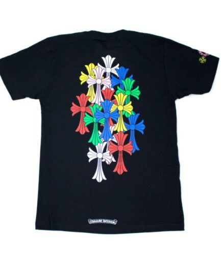 Chrome Hearts Multi Color Cross Cemetery T-shirts